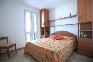 Postel nebo postele na pokoji v ubytování Salento Cecilia - solo settimane intere da sabato a sabato