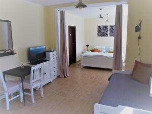 Μια τηλεόραση ή/και κέντρο ψυχαγωγίας στο Resort LUFT Sněžník