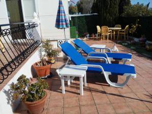 Balkon lub taras w obiekcie Los Gallardos Leisure