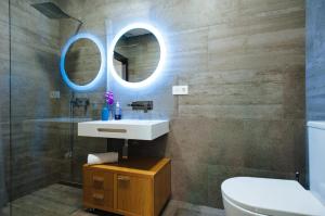 Kúpeľňa v ubytovaní Acogedor Apartamento José Laguillo.