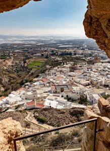 Ptičja perspektiva nastanitve Hospedería Ortiz en Villa de Níjar