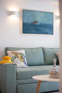 Posezení v ubytování Korina's Suites