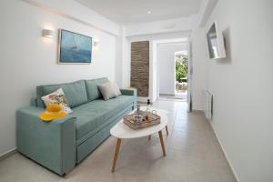 Posezení v ubytování Korina's Suites