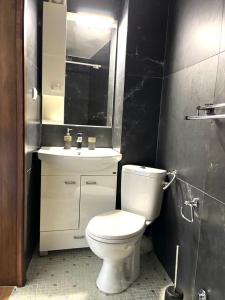 Kúpeľňa v ubytovaní Una apartments