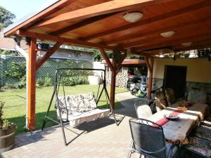 Ogród w obiekcie Flamingo Apartman