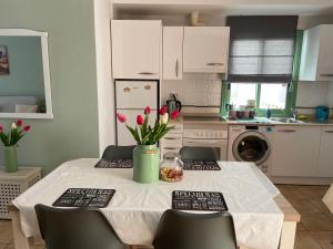 Η κουζίνα ή μικρή κουζίνα στο Dolce Vita Appartment