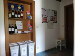 Nápoje v ubytovaní Ferienwohnung Marina