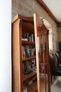 Knihovna v bed and breakfast