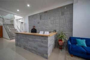 Lobi atau kawasan kaunter penerimaan di Ayni Cusco Hotel