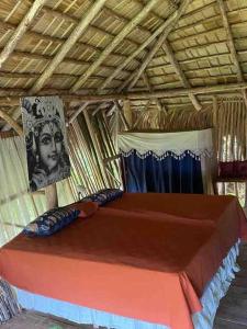 Postel nebo postele na pokoji v ubytování Casa La Bambulera en el corazon de Samana