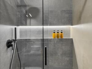 A bathroom at Appartamento di design