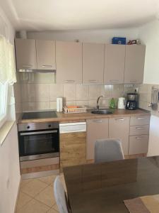 Kuchyň nebo kuchyňský kout v ubytování Vacation house Radosic