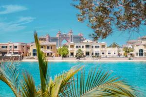 a view of the resort from the pool at Villa Premium With Pool in Dubai