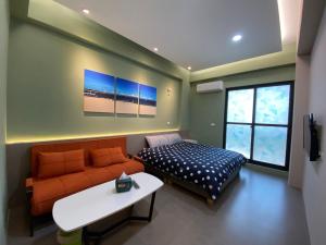 Postel nebo postele na pokoji v ubytování 珊號旅店 3inn + 17 fotografií
