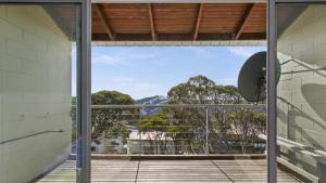 a view from the balcony of a house at Razorback 6 in Mount Hotham