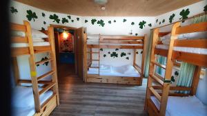 Posteľ alebo postele v izbe v ubytovaní Alpking Hostel