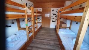 Posteľ alebo postele v izbe v ubytovaní Alpking Hostel