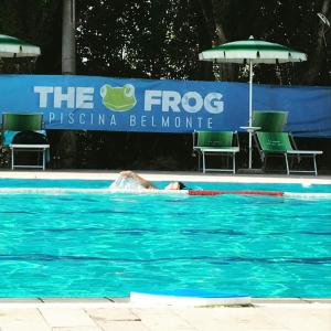 The swimming pool at or close to Ca' di Lena
