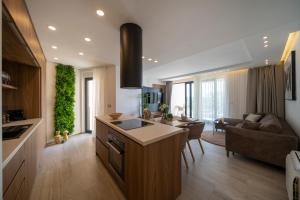 Posezení v ubytování DʻArt Villa