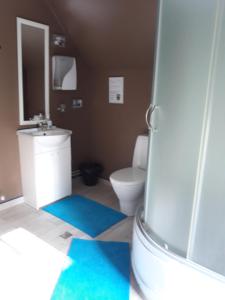 Koupelna v ubytování Luigeranna B&B