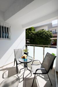 A balcony or terrace at Maria Studios & Apartments