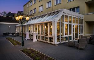 Budova, kde se hotel nachází