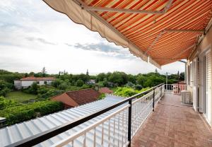 Balkon lub taras w obiekcie Apartment Josip Brusic