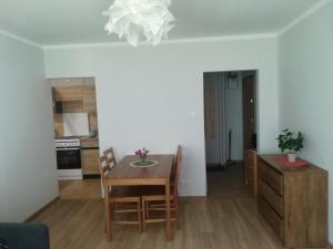 Kuchnia lub aneks kuchenny w obiekcie Apartament Parkowy 2 pokojowy