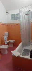 Kúpeľňa v ubytovaní Appartamento mansardato iPatrizi