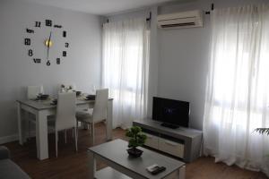TV a/nebo společenská místnost v ubytování INCREIBLE APARTAMENTO CENTRO GRANADA ALHAMBRA