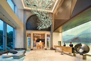 Istumisnurk majutusasutuses Shenzhen Grand Skylight Garden Hotel