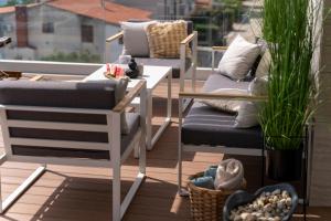 Balkon lub taras w obiekcie DʻArt Villa