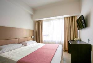 TV o dispositivi per l'intrattenimento presso Hotel Poseidon