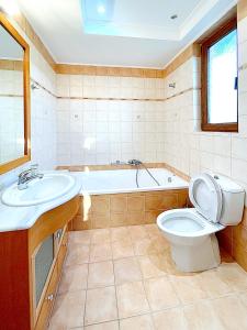 Koupelna v ubytování Tramonto Blue