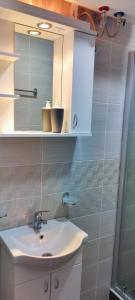 Phòng tắm tại Apartman Anastasija Divcibare