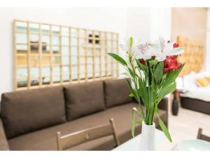 Część wypoczynkowa w obiekcie Precioso estudio situado en la zona de Las Ventas Barbadillo Der