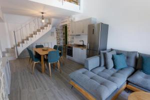 Kuchyň nebo kuchyňský kout v ubytování ERMIS-APEA Villas