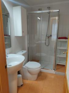 Ванная комната в Apartamento Gloria en Oviedo