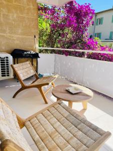 Posedenie v ubytovaní LA MAUVIERE - 75m2 - 4pers - Parking - Wifi