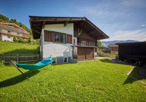 Vonkajšia záhrada v ubytovaní Chalet Appartement Alpenherz