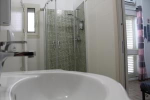 Koupelna v ubytování San Andreas Suites