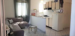 Kuchyň nebo kuchyňský kout v ubytování Apartments Davor