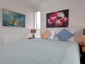 Ліжко або ліжка в номері The Clearwater Cottage - Te Anau Holiday Home