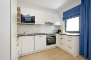 Kuchnia lub aneks kuchenny w obiekcie Yourapartment Theresien