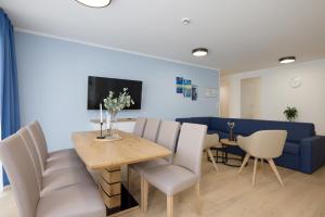 Telewizja i/lub zestaw kina domowego w obiekcie Yourapartment Theresien