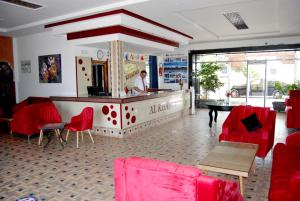 O zonă de relaxare la Hotel Al Khaima