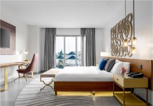 Katil atau katil-katil dalam bilik di The Art Hotel