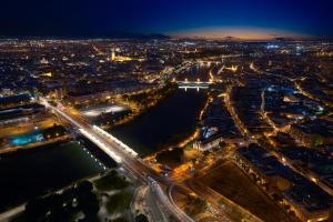A bird's-eye view of Eurostars Torre Sevilla