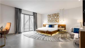 Katil atau katil-katil dalam bilik di The Art Hotel