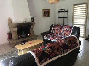 Posedenie v ubytovaní Gîte Milin à Sizun Hébergement Confortable pour 7 pers